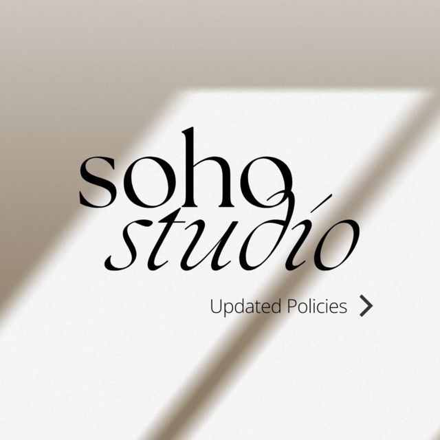 Soho Studio Cancellation Policy 🤍

As we continue to grow, we’re introducing a new cancellation policy to keep things fair for everyone, especially with so many of our classes becoming waitlisted. We kindly ask for more than 24 hours’ notice for cancellations or rescheduling. We do understand that life happens! If something unexpected comes up, please reach out to us or provide a doctor’s note, and we’ll be happy to work with you.

We truly appreciate your support in helping our small business thrive!

🤍🤍🤍